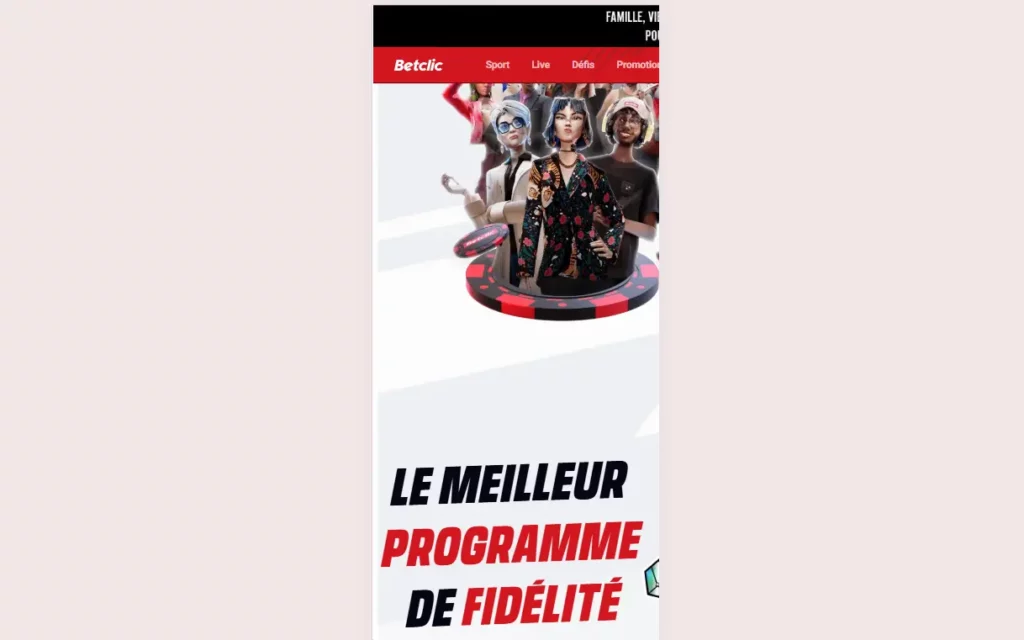 Betclic Poker mobile