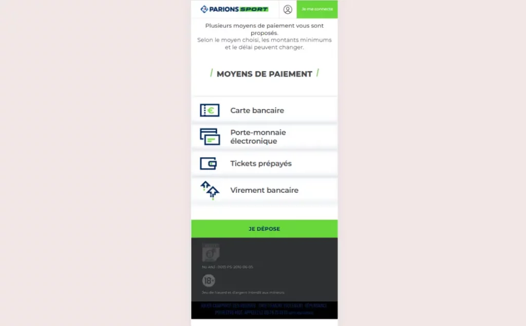 Virement bancaire mobile