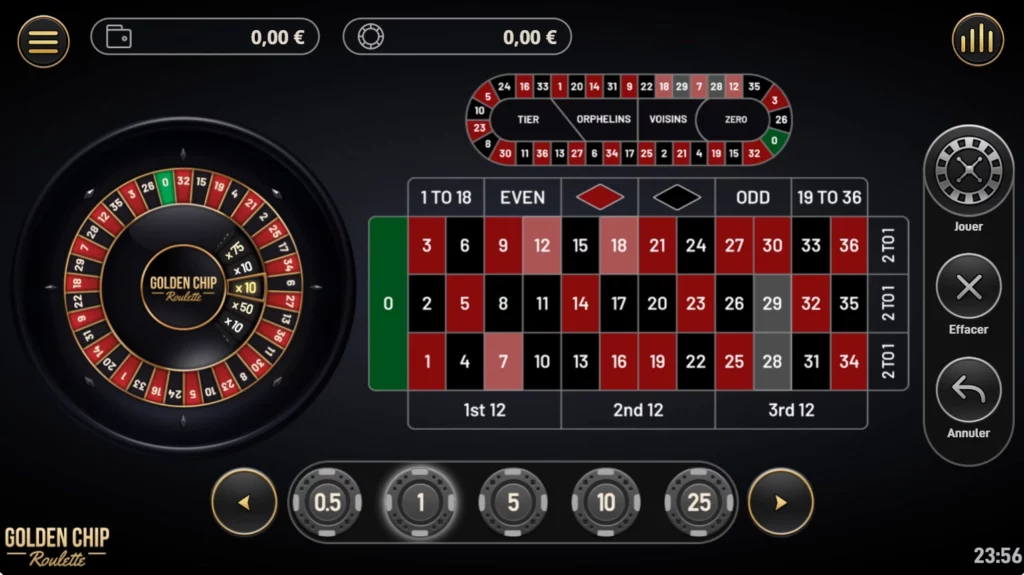 Jeu de table jouable en crypto
