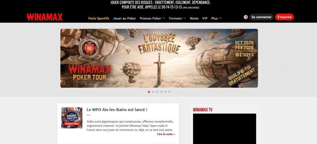 Winamax meilleur casino crypto